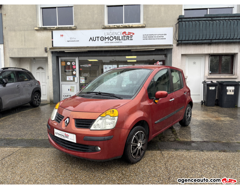 Compra de Coches Usados, Coches Usados Baratos %'|'% Agence Auto Renault Modus 1.5 dCi 65 cv Clim Dynamique Rouge Año 2004 Manuelle Diesel