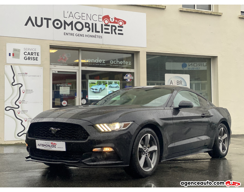 Acquisto Auto Usate, Auto Usate Economiche | Agenzia Automobiliare Ford Mustang FASTBACK 2.3 EcoBoost 317Ch BVA - ORIGINE ETATS-UNIS Noir Anno 2016 Automatique Essence
