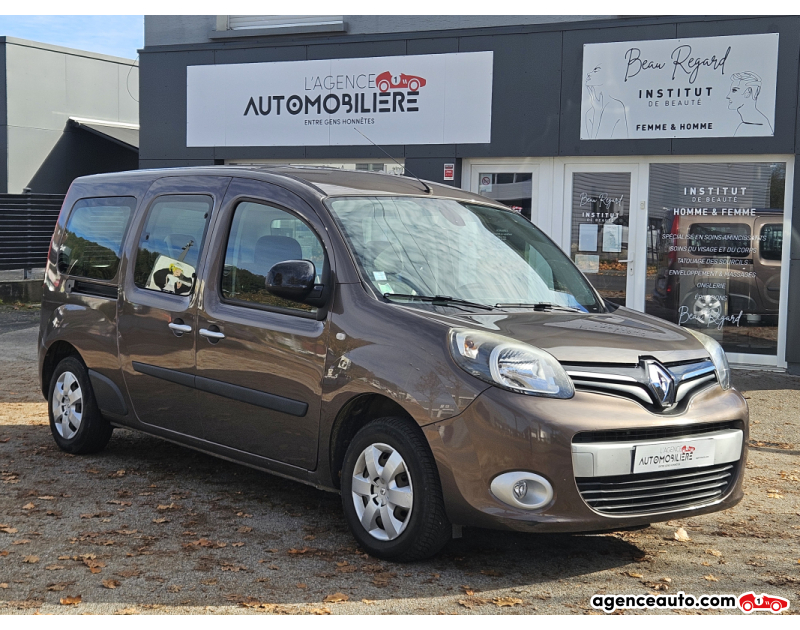 Achat voiture occasion, Auto occasion pas cher | Agence Auto Renault Kangoo GRAND 1.5 DCI 110 TPMR SIEGE PASSAGER PIVOTANT ELECTRIQUEMENT Bronze Année 2014 Manuelle Diesel