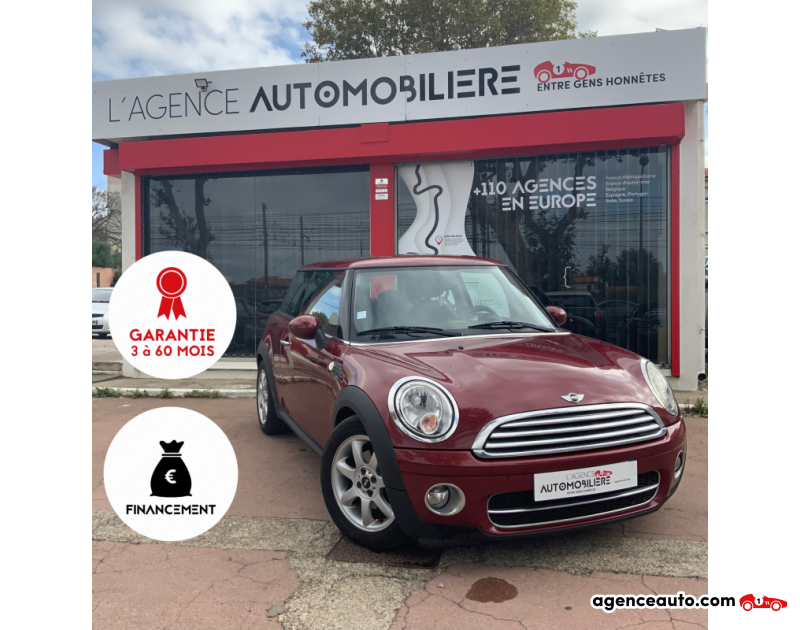 Achat voiture occasion, Auto occasion pas cher | Agence Auto Mini Cooper MINI 2 (R56) 1,6D 16V 110CV BOITE AUTO Bordeaux Année 2009 Automatique Diesel