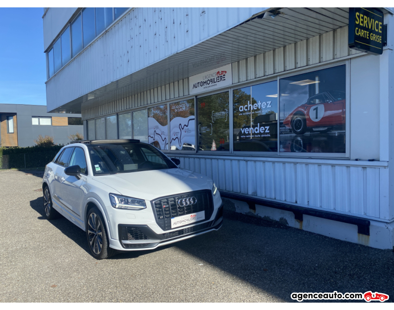 Gebrauchtwagenkauf, Günstige Gebrauchtwagen | Automobilienagentur Audi SQ2 SQ2 Quattro 2.0 TFSI 300 CV S-Tronic7 Blanc Jahr 2019 Automatique Essence