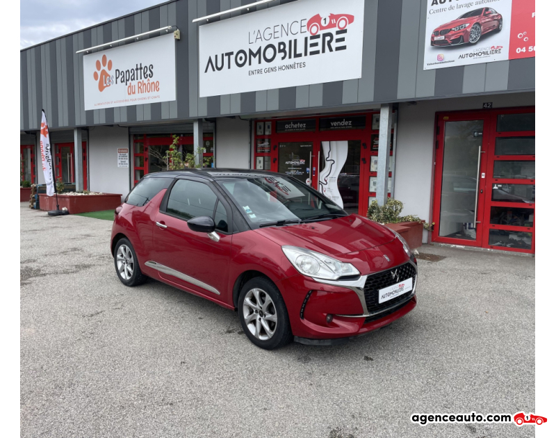Gebrauchtwagenkauf, Günstige Gebrauchtwagen | Automobilienagentur Citroen DS3 1.2 VTi 82 cv So Chic Rouge Jahr 2018 Manuelle Essence