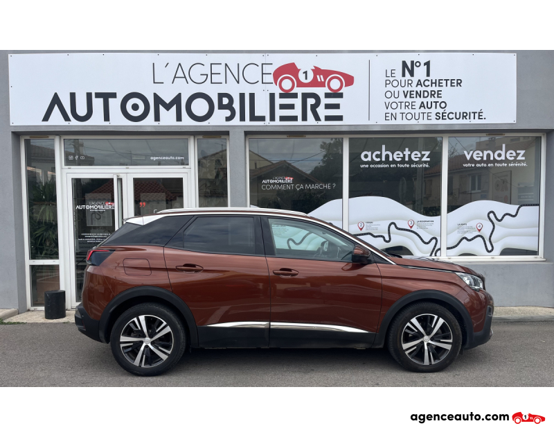 Acquisto Auto Usate, Auto Usate Economiche | Agenzia Automobiliare Peugeot 3008 1.5 BlueHDi 130 CV ALLURE Marron Anno 2018 Manuelle Diesel