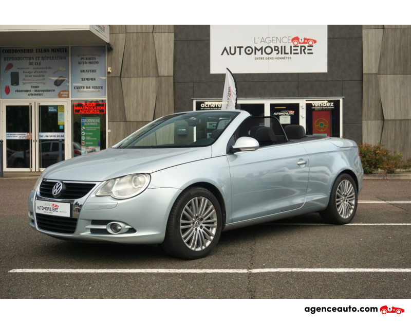 Achat voiture occasion, Auto occasion pas cher | Agence Auto Volkswagen EOS 2.0 TDI 140 ch Sportline Gris Année 2008 Manuelle Diesel