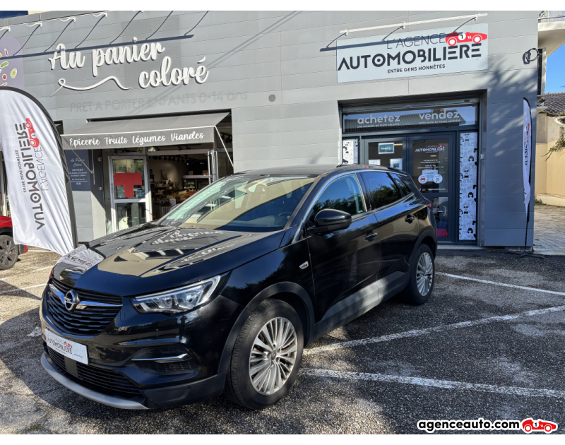 Compra de Carros Usados, Carros Usados Baratos | Auto Immo Opel Grandland X 1.6 D 120 CH ELITE Noir Ano 2018 Automatique Diesel