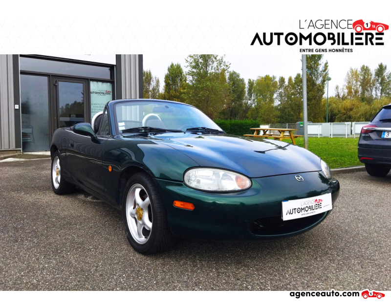 Compra de Carros Usados, Carros Usados Baratos | Auto Immo Mazda MX-5 1.8 i Roadster 16V 140 CV BVM5 Vert Ano 1999 Manuelle Essence