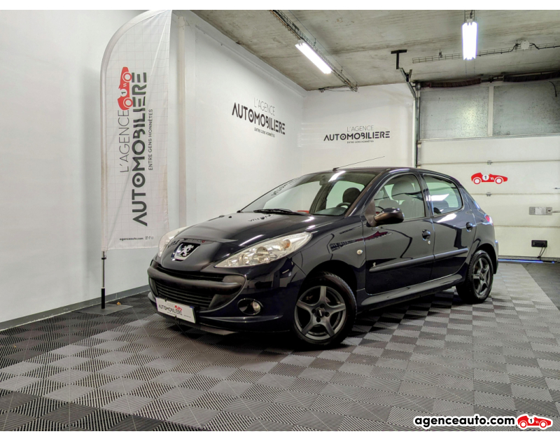 Compra de Coches Usados, Coches Usados Baratos %'|'% Agence Auto Peugeot 206+ 1.1 60CV Bleu Año 2009 Manuelle Essence