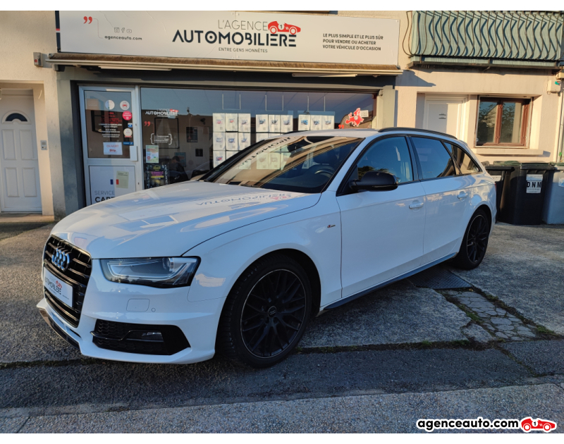 Achat voiture occasion, Auto occasion pas cher | Agence Auto Audi A4 Phase 2 Avant 2.0 TDi 150 cv Distribution neuve Blanc Année 2015 Manuelle Diesel