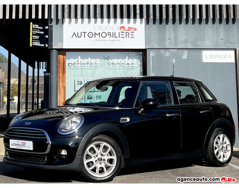 Achat voiture occasion, Auto occasion pas cher | Agence Auto Mini Mini Cooper 1.5i 136ch Pack Chili 5p / GPS Noir Année 2017 Manuelle Essence