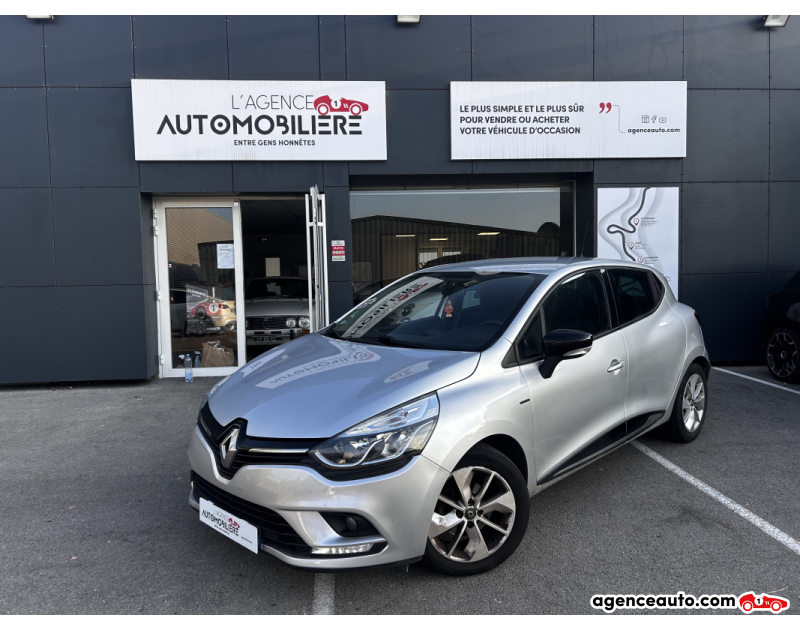Gebrauchtwagenkauf, Günstige Gebrauchtwagen | Automobilienagentur Renault Clio CLIO IV 1.2 16V 75CV LIMITED PHASE 2 Gris Jahr 2018 Manuelle Essence