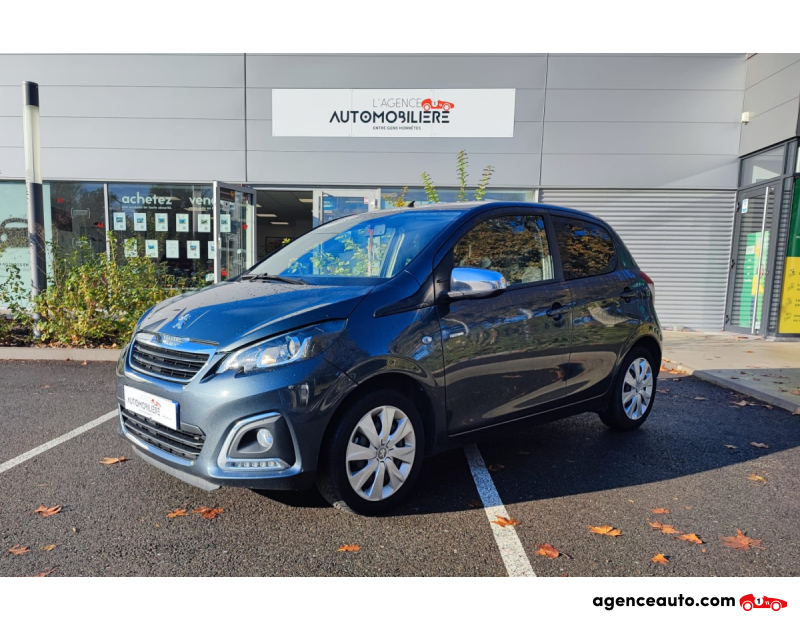 Gebrauchtwagenkauf, Günstige Gebrauchtwagen | Automobilienagentur Peugeot 108 1.0 VTi 72cv Style (PREMIERE MAIN, 5 portes, Régulateur) Gris Jahr 2019 Manuelle Essence