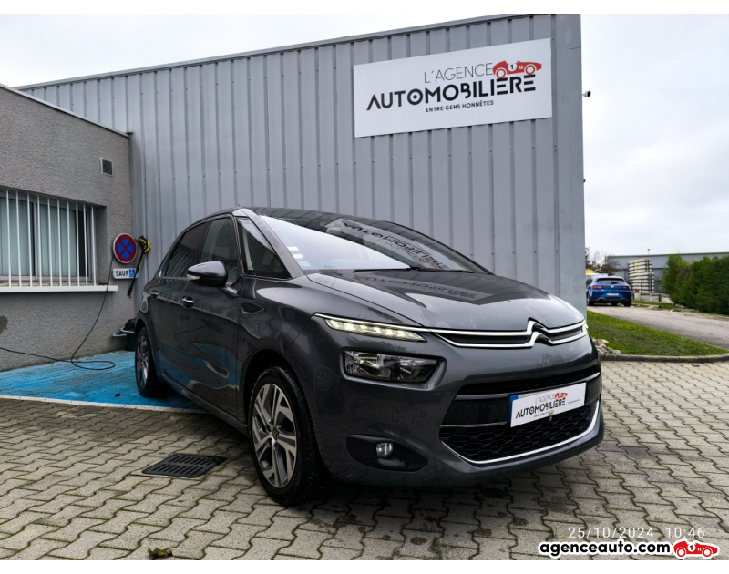 Gebrauchtwagenkauf, Günstige Gebrauchtwagen | Automobilienagentur Citroen C4 Picasso 1.6 BlueHDI EAT6 114CV exclusive Gris Jahr 2014 Automatique Diesel