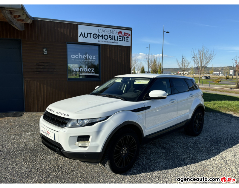 Aankoop Gebruikte Auto, Goedkope Gebruikte Auto | Agence Auto Land Rover Range Rover Evoque Evoque 5p 2.2 eD4 2WD 150 cv Blanc Jaar 2012 Manuelle Diesel