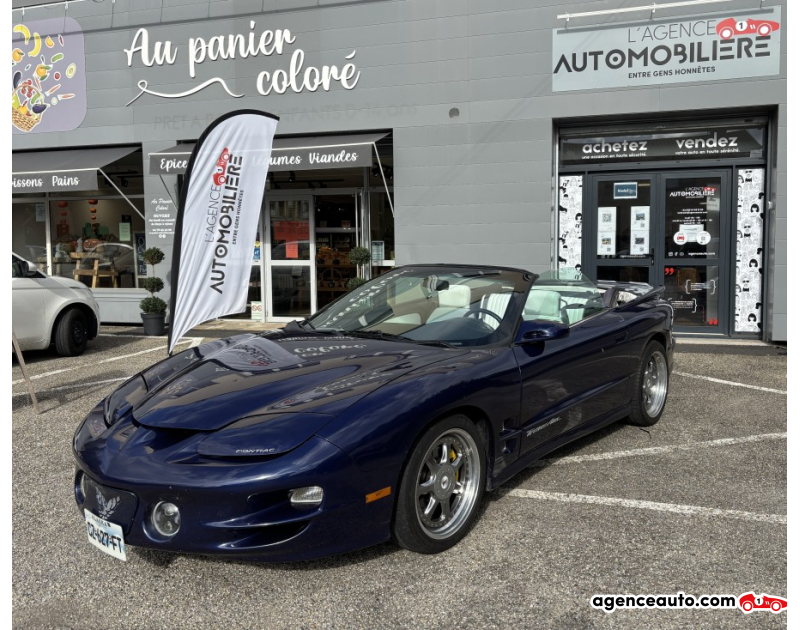 Achat voiture occasion, Auto occasion pas cher | Agence Auto Pontiac Firebird TRANS AM  V8 5.7 320CH Bleu Année 1998 Automatique Essence