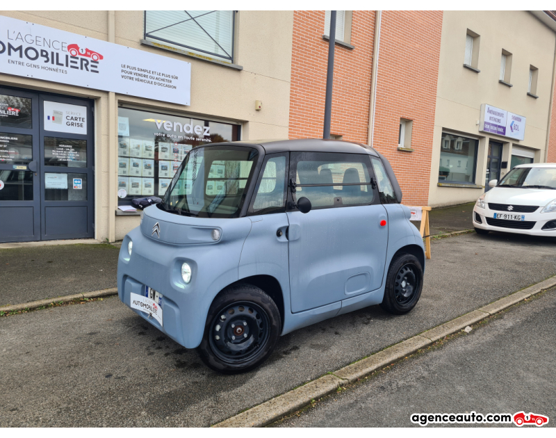 Achat voiture occasion, Auto occasion pas cher | Agence Auto Citroen Ami 5.5 KWH garantie 05/2026 Bleu Année 2024 Automatique Électrique