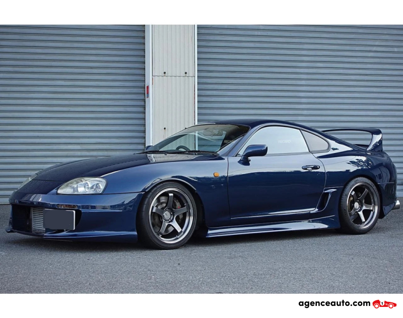 Achat voiture occasion, Auto occasion pas cher | Agence Auto Toyota Supra RZ 2JZ BVM Bleu Année 1993 Manuelle Essence