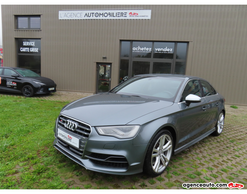 Achat voiture occasion, Auto occasion pas cher | Agence Auto Audi S3 2.0 TFSI Quattro 300Cv Gris Année 2014 Automatique Essence
