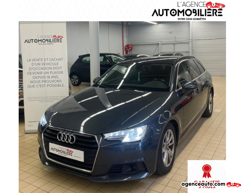 Achat voiture occasion, Auto occasion pas cher | Agence Auto Audi A4 V AVANT 2.0 TDI 150 BUISNESS LINE S TRONIC Gris Année 2016 Automatique Diesel