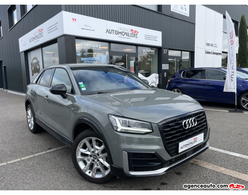 Achat voiture occasion, Auto occasion pas cher | Agence Auto Audi Q2 S-LINE 1.4 TFSI 150 CV SIÈGES CHAUFFANTS Gris Année 2017 Manuelle Essence