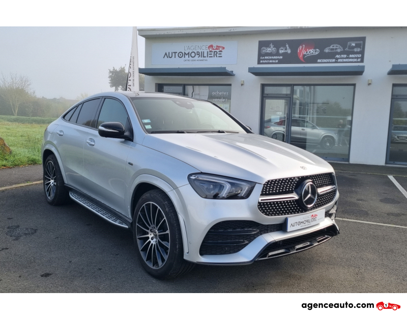 Achat voiture occasion, Auto occasion pas cher | Agence Auto Mercedes Classe GLE Coupé GLE II 350DE AMG-LINE EQ POWER 4MATIC HYB Argent Année 2020 Automatique Hybride