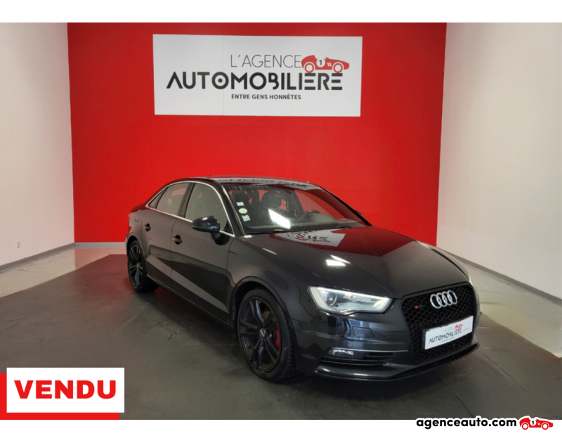 Gebrauchtwagenkauf, Günstige Gebrauchtwagen | Automobilienagentur Audi A3 A3 LIMOUSINE 2.0 TDI 150 S LINE BVM6 Noir Jahr 2016 Manuelle Diesel