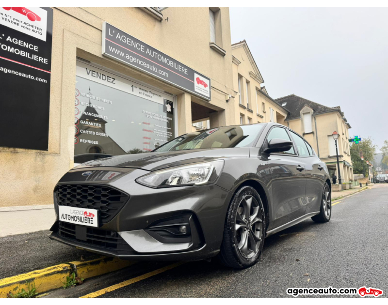 Achat voiture occasion, Auto occasion pas cher | Agence Auto Ford Focus 1.5 ECOBLUE 120 ST-LINE AUTO Gris Année 2019 Automatique Diesel