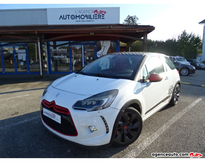 Acquisto Auto Usate, Auto Usate Economiche | Agenzia Automobiliare Citroen DS3 (2) 1.6 THP 203 RACING Blanc Anno 2015 Manuelle Essence