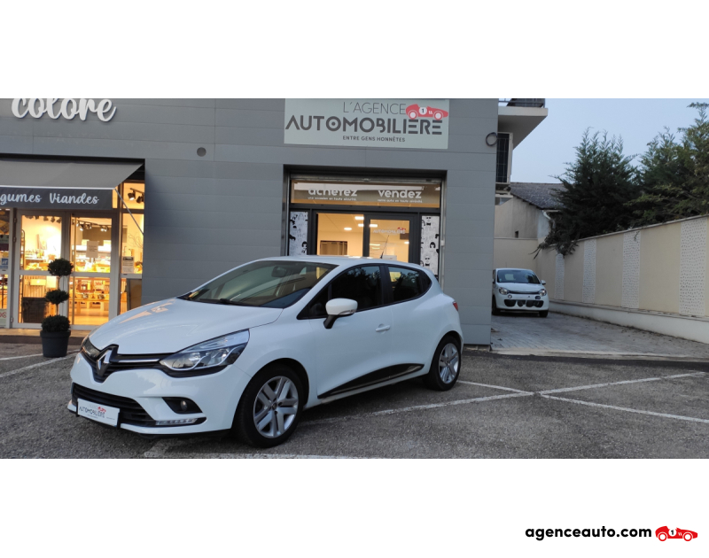 Achat voiture occasion, Auto occasion pas cher | Agence Auto Renault Clio 90 CH BUISINESS Blanc Année 2018 Manuelle Diesel