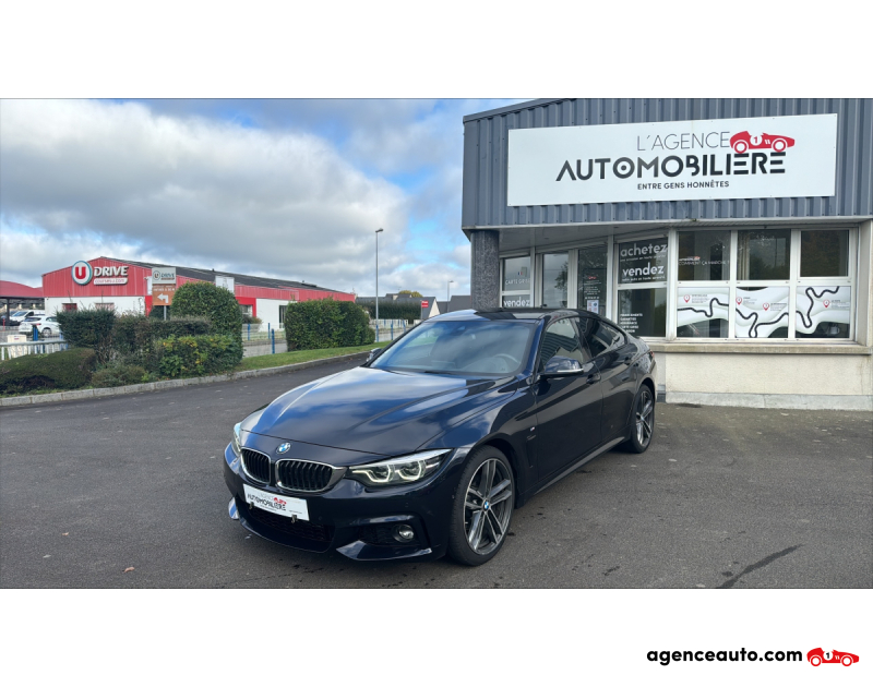 Acquisto Auto Usate, Auto Usate Economiche | Agenzia Automobiliare Bmw Série 4 (F36) GRAN COUPE 420D XDRIVE 190 M SPORT BVA8 Noir Anno 2018 Automatique Diesel