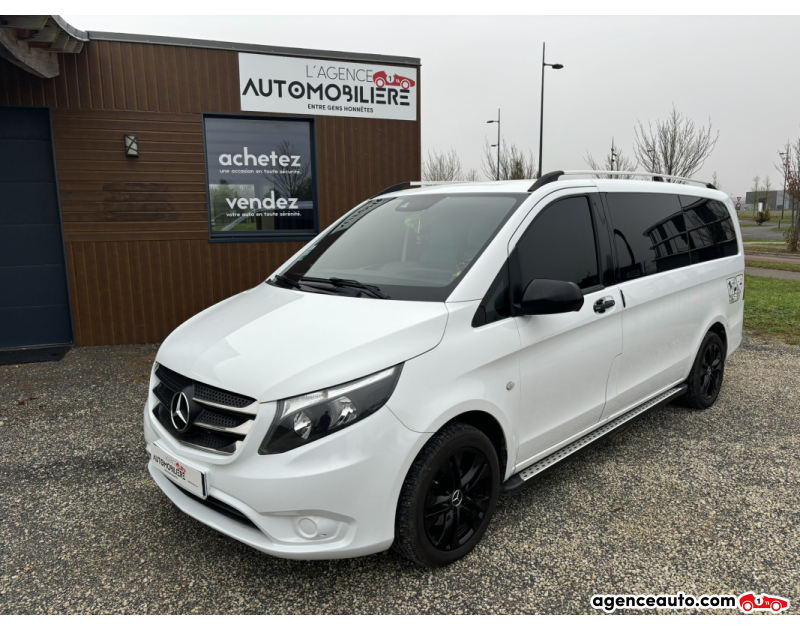 Compra de Coches Usados, Coches Usados Baratos %'|'% Agence Auto Mercedes Vito Tourer Combi Tourer 109 CDI Van VIP Blanc Año 2017 Manuelle Diesel