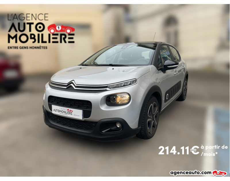 Gebrauchtwagenkauf, Günstige Gebrauchtwagen | Automobilienagentur Citroen C3 1.6 BLUEHDI 75 CH FEEL BUSINESS PREMIERE MAIN Gris Jahr 2017 Manuelle Diesel