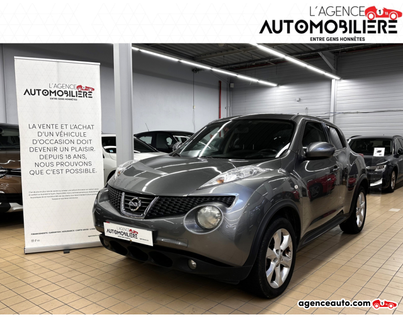 Aankoop Gebruikte Auto, Goedkope Gebruikte Auto | Agence Auto Nissan Juke 1.5 DCI 110 FAP ACENTA Gris Jaar 2012 Manuelle Diesel