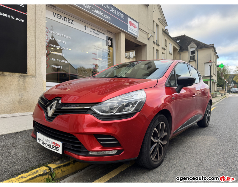 Compra de Carros Usados, Carros Usados Baratos | Auto Immo Renault Clio 0.9 TCE 90 LIMITED Rouge Ano 2017 Manuelle Essence