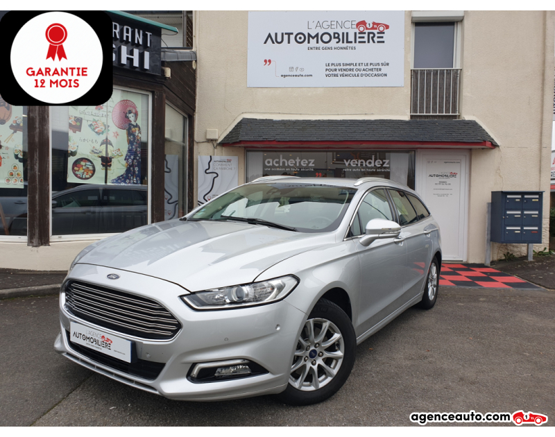 Acquisto Auto Usate, Auto Usate Economiche | Agenzia Automobiliare Ford Mondeo BREAK 2.0 TDCI 150 TITANIUM POWERSHIFT BVA6 Argent Anno 2019 Automatique Diesel
