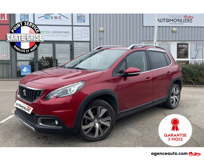 Compra de Coches Usados, Coches Usados Baratos %'|'% Agence Auto Peugeot 2008 1.6 HDI 120 cv ALLURE Bordeaux Año 2017 Manuelle Diesel