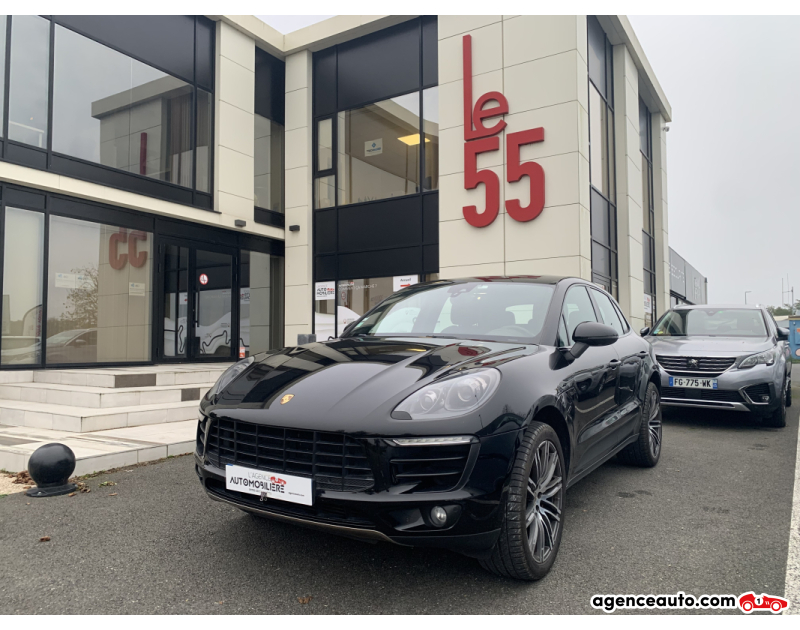 Achat voiture occasion, Auto occasion pas cher | Agence Auto Porsche Macan 3.0 V6 S DIESEL Noir Année 2015 Automatique Diesel