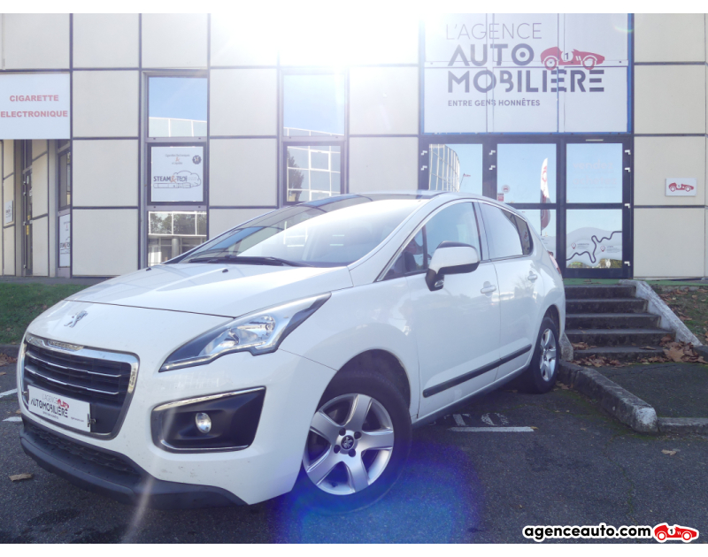 Achat voiture occasion, Auto occasion pas cher | Agence Auto Peugeot 3008 1.6 HDI 115 FAP BUSINESS PACK Blanc Année 2016 Manuelle Diesel