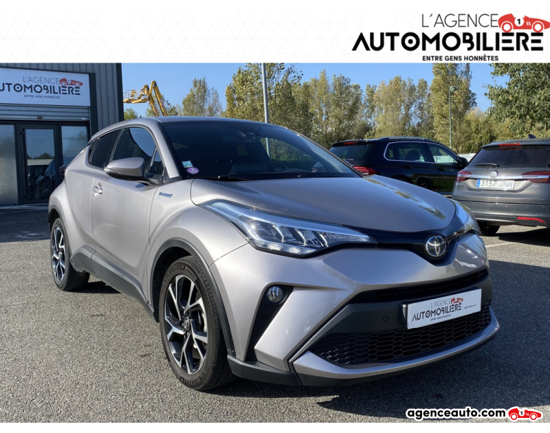 Achat voiture occasion, Auto occasion pas cher | Agence Auto Toyota C-HR (2) 1.8 HYBRIDE 122 CH EDITION - ENTRETIEN TOYOTA Gris Année 2021 Automatique Hybride