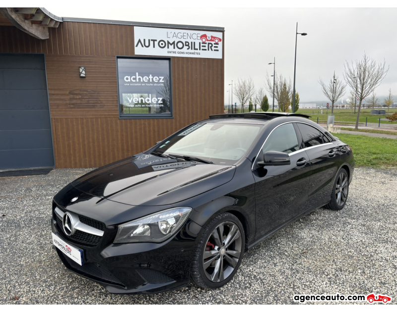 Gebrauchtwagenkauf, Günstige Gebrauchtwagen | Automobilienagentur Mercedes Classe CLA (117) Coupé 180 CDi 1.5 CDI 109 cv Schwarz Jahr 2014 Hand-Schaltgetriebe Diesel