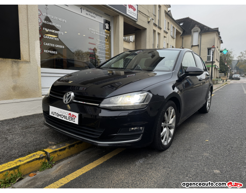 Compra de Coches Usados, Coches Usados Baratos %'|'% Agence Auto Volkswagen Golf 1.4 TSI 125cv CARAT EDITION + OPTIONS Noir Año 2015 Manuelle Essence