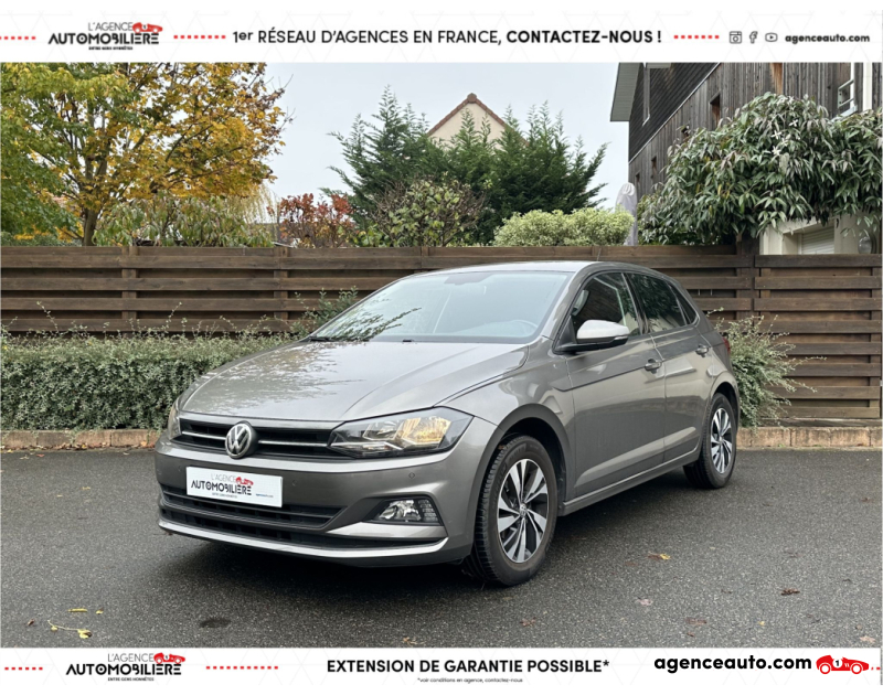 Achat voiture occasion, Auto occasion pas cher | Agence Auto Volkswagen Polo VI 1.0 75 CH CONFORTLINE BUSINESS Gris Année 2018 Manuelle Essence