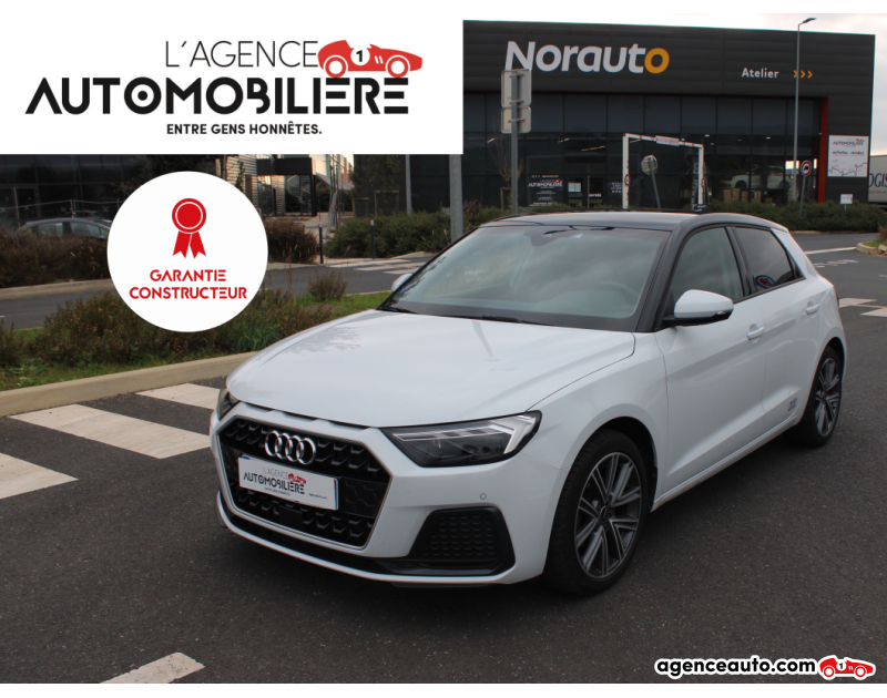 Aankoop Gebruikte Auto, Goedkope Gebruikte Auto | Agence Auto Audi A1 SPORTBACK 1.0 30 TFSI 110CH ADVANCED S-TRONIC BVA ( Caméra de recul, Roue de secours ... ) Blanc Jaar 2023 Automatique Essence