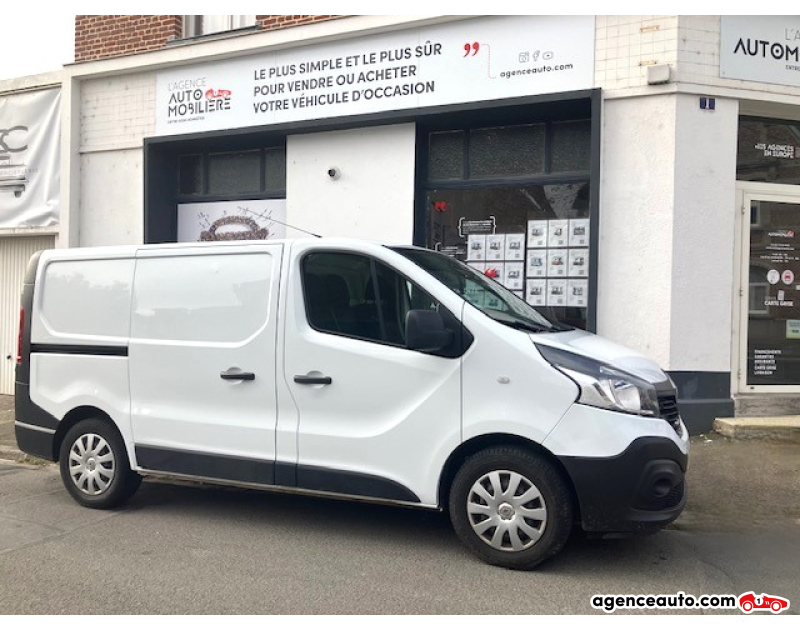 Achat voiture occasion, Auto occasion pas cher | Agence Auto Renault Trafic III Fourgon L1H1 1000 1.6 dCi 16V Energy S&S 145 cv Blanc Année 2017 Manuelle Diesel