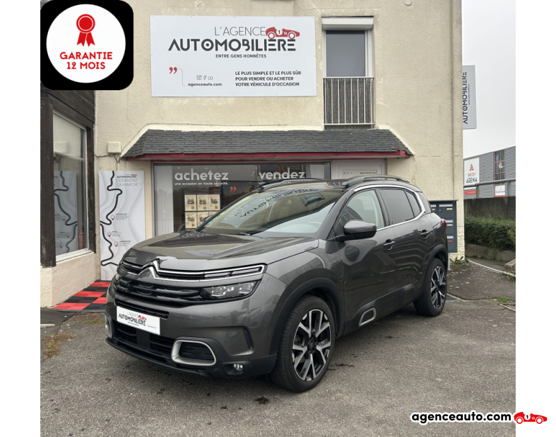 Compra de Coches Usados, Coches Usados Baratos %'|'% Agence Auto Citroen C5 Aircross 1.5 BLUEHDI 130 SHINE EAT8 BVA Gris Año 2018 Automatique Diesel