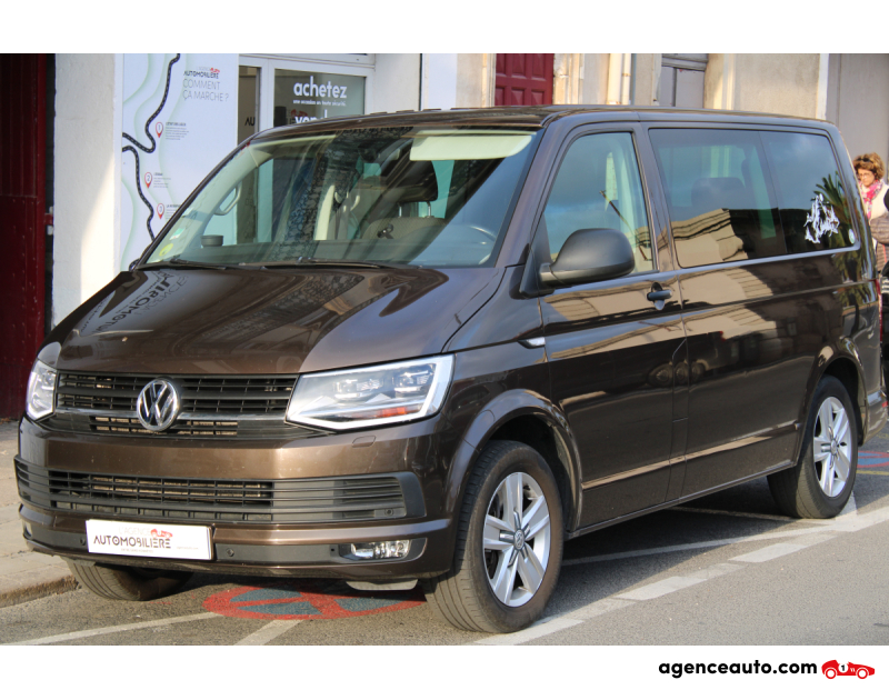 Gebrauchtwagenkauf, Günstige Gebrauchtwagen | Automobilienagentur Volkswagen Multivan MINIBUS 2.0 TDI 150 TREND LINE (7 places, Distribution neuve, Entretien VW, Clim auto,..) Marron Jahr 2016 Manuelle Diesel
