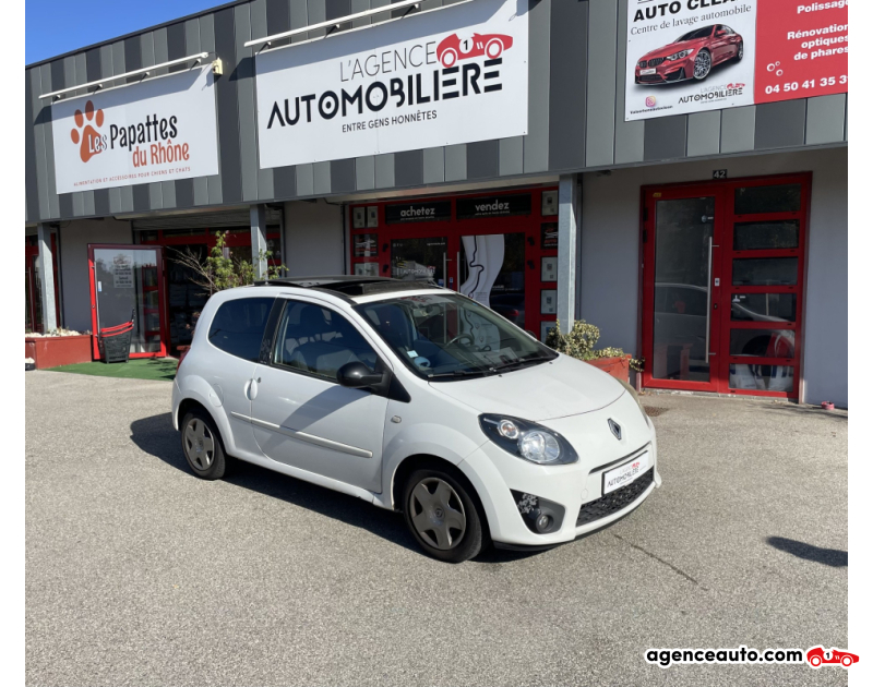 Gebrauchtwagenkauf, Günstige Gebrauchtwagen | Automobilienagentur Renault Twingo II 1.2 i 16V eco2 75 cv Night Day Blanc Jahr 2008 Hand-Schaltgetriebe Benzin
