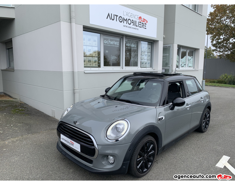 Aankoop Gebruikte Auto, Goedkope Gebruikte Auto | Agence Auto Mini Mini (F55) 5 Portes Cooper 1.5i 136 cv Blackfriars Gris Jaar 2018 Automatique Essence