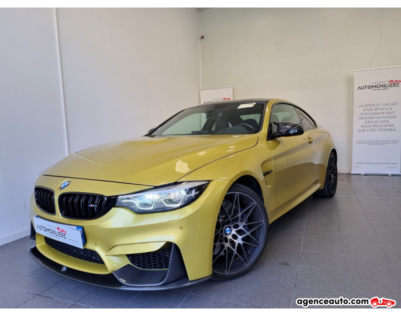 Acquisto Auto Usate, Auto Usate Economiche | Agenzia Automobiliare Bmw M4 coupé (F82) LCI Coupé Compétition 3.0 ti 431 24V DKG 450 cv BA Or Anno 2018 Automatique Essence