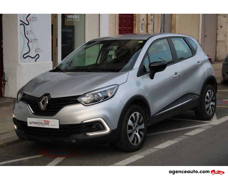 Achat voiture occasion, Auto occasion pas cher | Agence Auto Renault Captur 1.5 DCI 90 ENERGY INTENS EDC BVA ( Radar de recul, Distribution à jour...) Gris Année 2017 Automatique Diesel