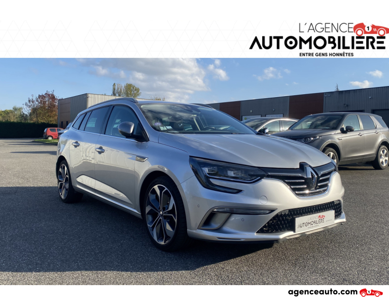 Gebrauchtwagenkauf, Günstige Gebrauchtwagen | Automobilienagentur Renault Megane IV ESTATE 1.2 TCE GT LINE 130CH - ENTRETIEN RENAULT Gris Jahr 2017 Manuelle Essence